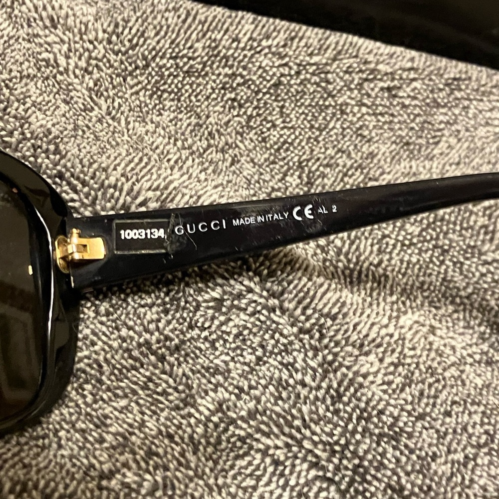 Gucci PRESCRIPTION Sunglasses GG 3125 S Women's Black Oversized Butterfly - Picture 3 of 9